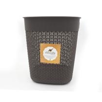 Cesto Organizador Toalha Rattan Rischioto Guarda Roupas 12L