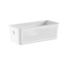 Cesto Organizadora Empilhável Alça Dispensa Armário Flow 27 x 12 x 9 cm 3 litros Ou Cesto Organizadora Empilhável Alça Dispensa Armário Flow 27 x 12 x 9 cm 3 litros Ou