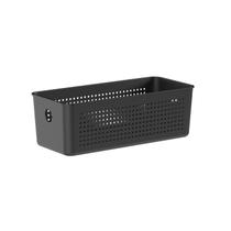 Cesto Organizadora Empilhável Alça Dispensa Armário Flow 27 x 12 x 9 cm 3 litros Ou