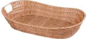 Cesto Oval Médio Claro - Mimostyle Cesto Oval Médio Claro - Mimostyle