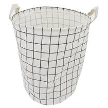 Cesto p/ Roupas Design em Tecido 35x43cm - Dolce Home Cesto p/ Roupas Design em Tecido 35x43cm - Dolce Home