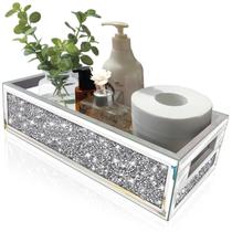 Cesto para Banheiro Wocred 38x18x10cm Diamante Triturado Cesto para Banheiro Wocred 38x18x10cm Diamante Triturado
