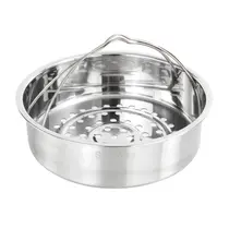 Cesto para Cozinhar a Vapor Skingwa para Panelas de 6-8 Litros em Aço Inoxidável