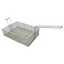 CESTO PARA FRITADEIRA RETANGULAR 26x9,3x37CM ARAMADO CESTO PARA FRITURA PORÇOES 638/37x26CM