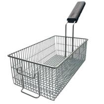 CESTO PARA FRITADEIRA14x8,2x24,3CM CABO PLASTICO GFAOE 18/30