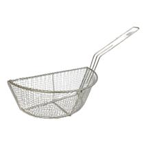 CESTO PARA FRITURA MEIA LUA ESQUERDO 18x12x35CM MALHA GROSSA 135/35E