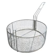 Cesto para fritura redondo 28cm malha grossa 128/28 Cesto para fritura redondo 28cm malha grossa 128/28