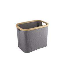 Cesto para Lavanderia com Bambu Grey Mimo Style Cesto para Lavanderia com Bambu Grey Mimo Style