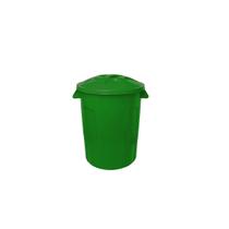 Cesto para lixo 60 litros com tampa Verde Cesto para lixo 60 litros com tampa Verde