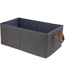 Cesto para Organização Doméstica com Estrutura Rígida e Material Impermeável
