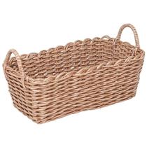 Cesto para Pão de Rattan Sintético 28X15X17CM - 21568 - Mimo style