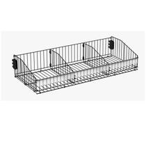 Cesto Para Ponta FIT 37x78 Cm Duas Divisoria Preto