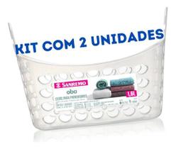 Cesto Para Pregadores Prendedores Roupa Varal Kit 2uni