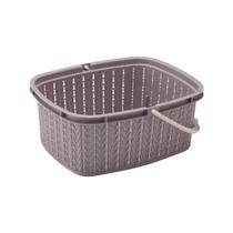 Cesto Para Prendedor Com Alça Trama Plástico 1,5 Litros Plasútil
