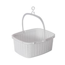 Cesto Para Prendedor Com Alça Trama Plástico 1,5 Litros Plasútil
