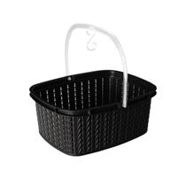 Cesto Para Prendedor Com Alça Trama Plástico 1,5 Litros Plasútil