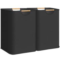 Cesto para Roupa Suja 2 Peças 100 L Impermeável STORAGE MANIAC Cesto para Roupa Suja 2 Peças 100 L Impermeável STORAGE MANIAC