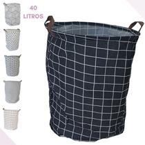 Cesto para Roupa Suja Bebe Infantil Brinquedos Banheiro ou Lavanderia Dobrável (Estampa Y)