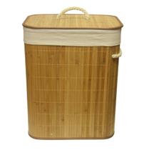 Cesto para Roupas Retangular com Tampa 50cm QN0005 BTC