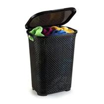 Cesto Para Roupas Roupeiro Organizador Rattan Vime 50 Litros Cesto Para Roupas Roupeiro Organizador Rattan Vime 50 Litros