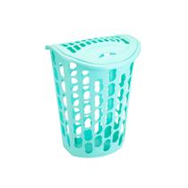 Cesto para Roupas Telado 40 Litros Verde Injeplastec