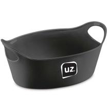 Cesto para Servir Batata Frita Preto 20,8x9cm Restaurante Bar Lancheria Uz Utilidades Cesto para Servir Batata Frita Preto 20,8x9cm Restaurante Bar Lancheria Uz Utilidades