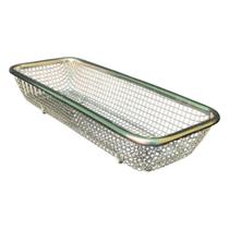 Cesto Para Servir De Metal Retangular 31x12,5x6cm Multiuso Cesto Para Servir De Metal Retangular 31x12,5x6cm Multiuso