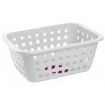 Cesto Plástico 3 Litros Branco - 52201 - ORDENE