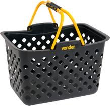 Cesto plástico 400x270x280mm uso geral - Vonder
