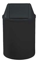 Cesto Plástico Com Tampa Vai-Vem Capacidade 12 L