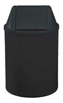 Cesto Plástico Com Tampa Vai-Vem (Capacidade: 12 L).