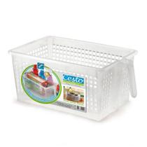 Cesto Plástico Multiuso c/ Alça 6,5L - Arthi Cesto Plástico Multiuso c/ Alça 6,5L - Arthi