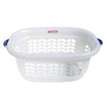 Cesto plástico sanremo 32l - branco transparente (260)