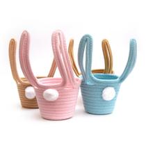 Cesto Pompom Coelho Orelha Sortido - 25 cm Cesto Pompom Coelho Orelha Sortido - 25 cm