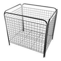 Cesto Porta Expositor Fraldas Farmácia Bola Reforçado Branco