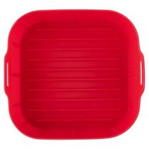 Cesto quadrada fritadeira air fryer silicone 19 cm