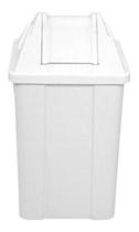 Cesto Quadrado Com Tampa Vai-Vem 100 Litros