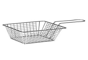 Cesto Quadrado Para Fritura Petiscos Aço Inox Servir Porções - Ke Home