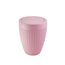 Cesto Rattan 7,5 litros Rosa - Aquaplas