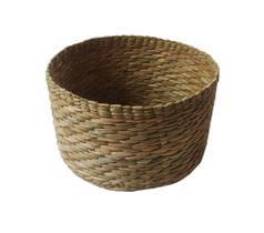 Cesto Redondo Cachepô Organizador Fruteira Taboa 30x30x17 Cesto Redondo Cachepô Organizador Fruteira Taboa 30x30x17