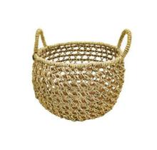 Cesto Redondo Maior c Alças Fibra Natural Artesanal Cesto Redondo Maior c Alças Fibra Natural Artesanal