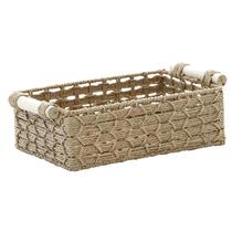 Cesto retangular 039l2057 veredas 30x20x10,2cm mek decor Cesto retangular 039l2057 veredas 30x20x10,2cm mek decor