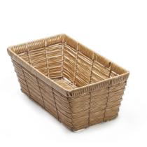 Cesto Retangular Claro Pequeno Multiuso