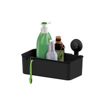 Cesto Retangular com Ventosas Linha Praticità Bella Future