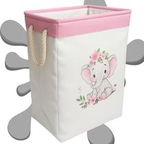 Cesto Roupa Banheiro Lavanderia Retangula Tecido Resistente Cesto Roupa Banheiro Lavanderia Retangula Tecido Resistente