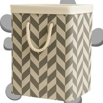 Cesto Roupa Banheiro Lavanderia Retangula Tecido Resistente Cesto Roupa Banheiro Lavanderia Retangula Tecido Resistente