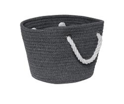 Cesto Square Gist Cotton Grey Alça 22 cm Mimo Cesto Square Gist Cotton Grey Alça 22 cm Mimo