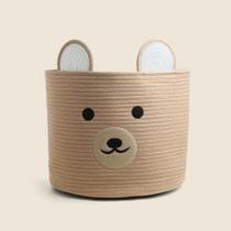 Cesto Teddy Redondo 36x31cm - ABABY