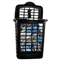 Cesto Telado 28 Litros Resistente Organizador Cesto de Roupa - inplast