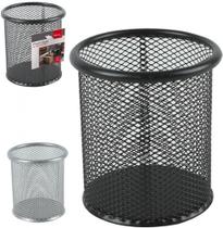 Cesto Telado Organizador Porta Caneta Aramado Redondo 10 cm Cesto Telado Organizador Porta Caneta Aramado Redondo 10 cm